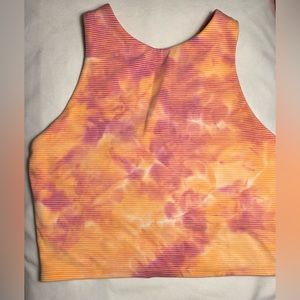 Athleta crop top with built in bra. Adult x-small.